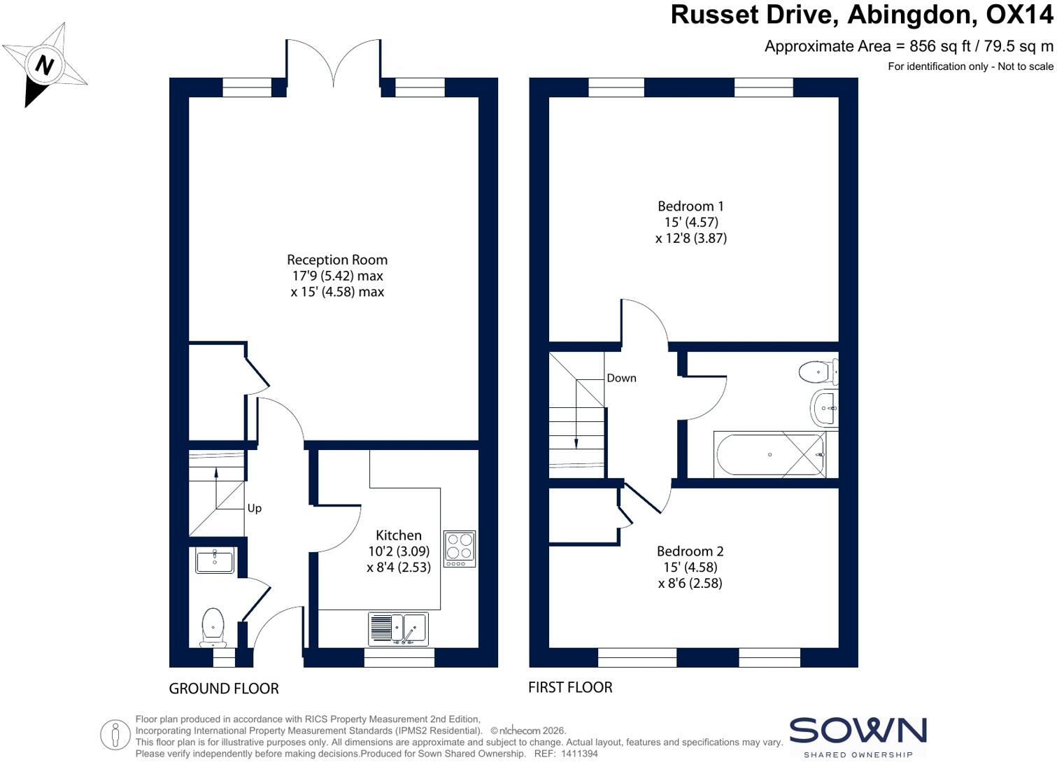 Russet Drive, Milton, Abingdon floorplan