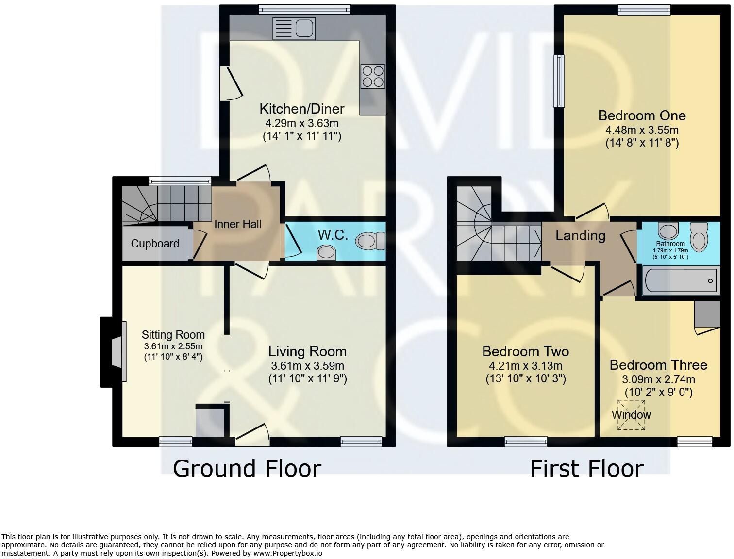 6 Ffrydd Road KNIGHTON LD7 1DB floorplan