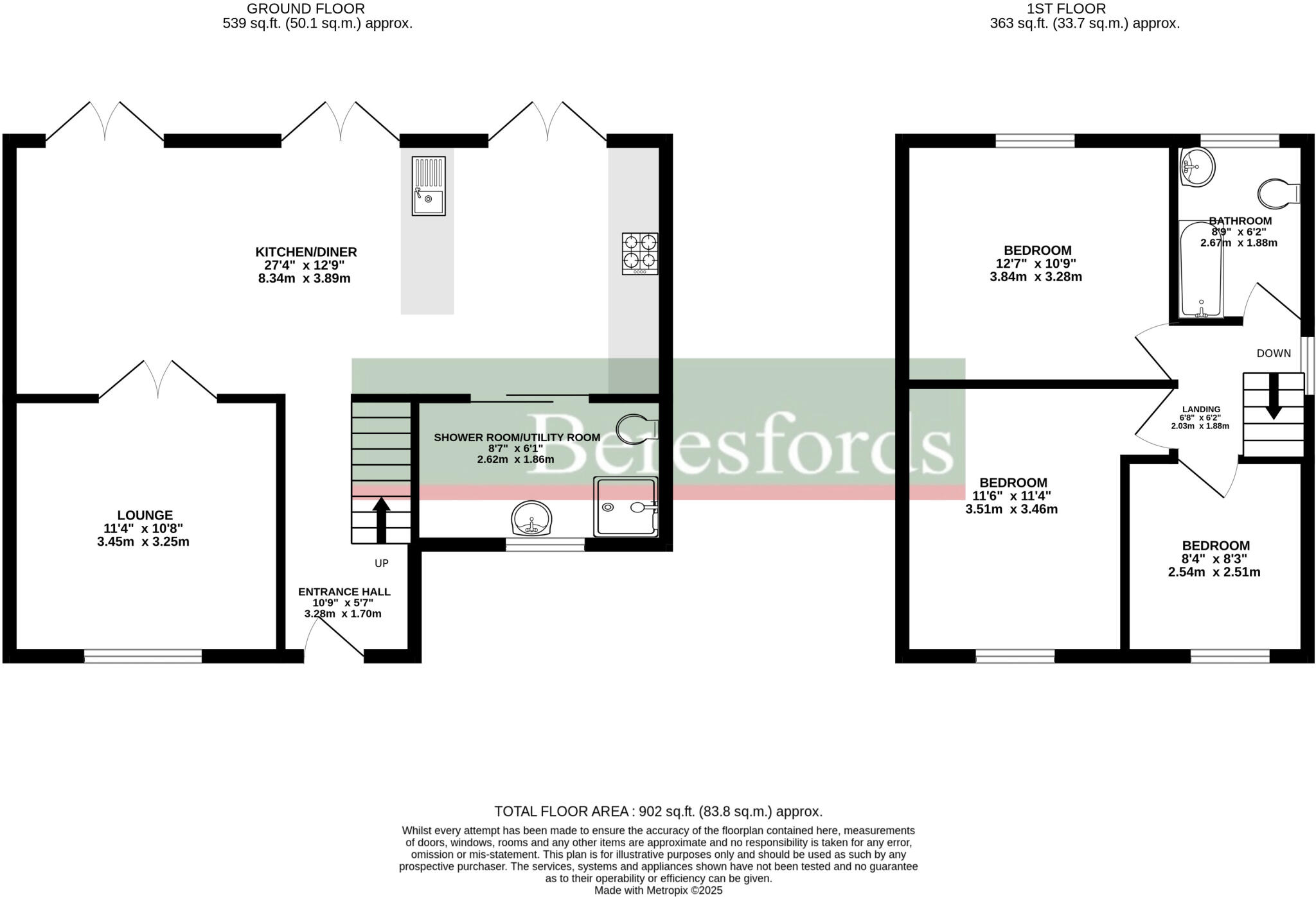 Harrow Way, Chelmsford, CM2 floorplan