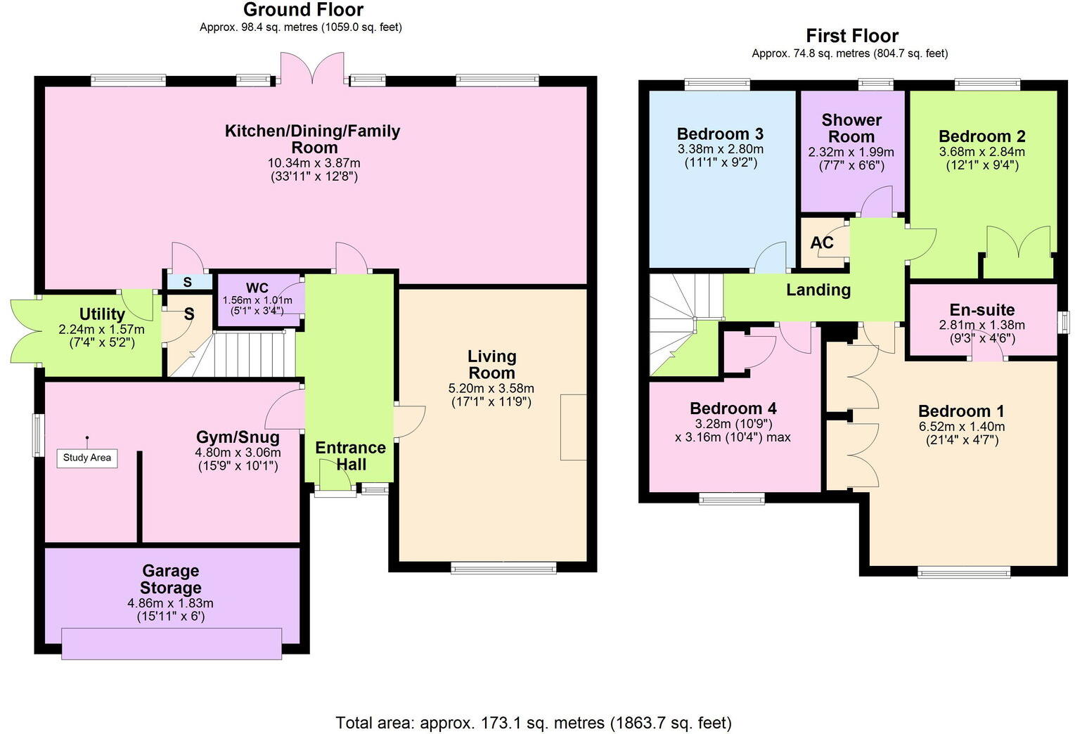 Manor Road, Barton Seagrave, Kettering floorplan