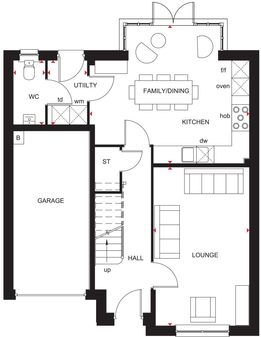 Riverview Drive, 
Dyce, 
Aberdeen, 
Aberdeen City, 
AB21 7LD floorplan