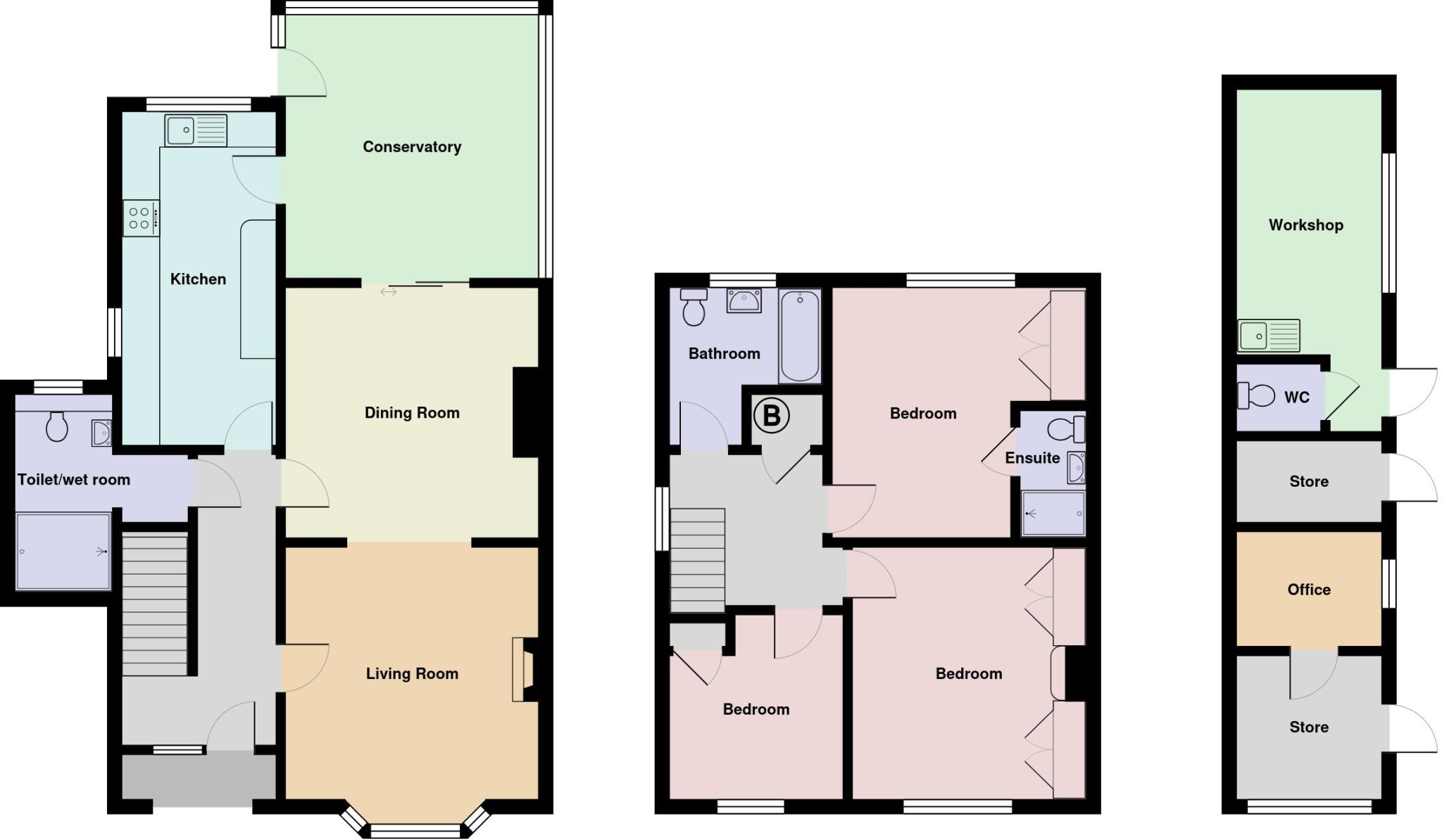 New Road, Llandovery, Carmarthenshire floorplan