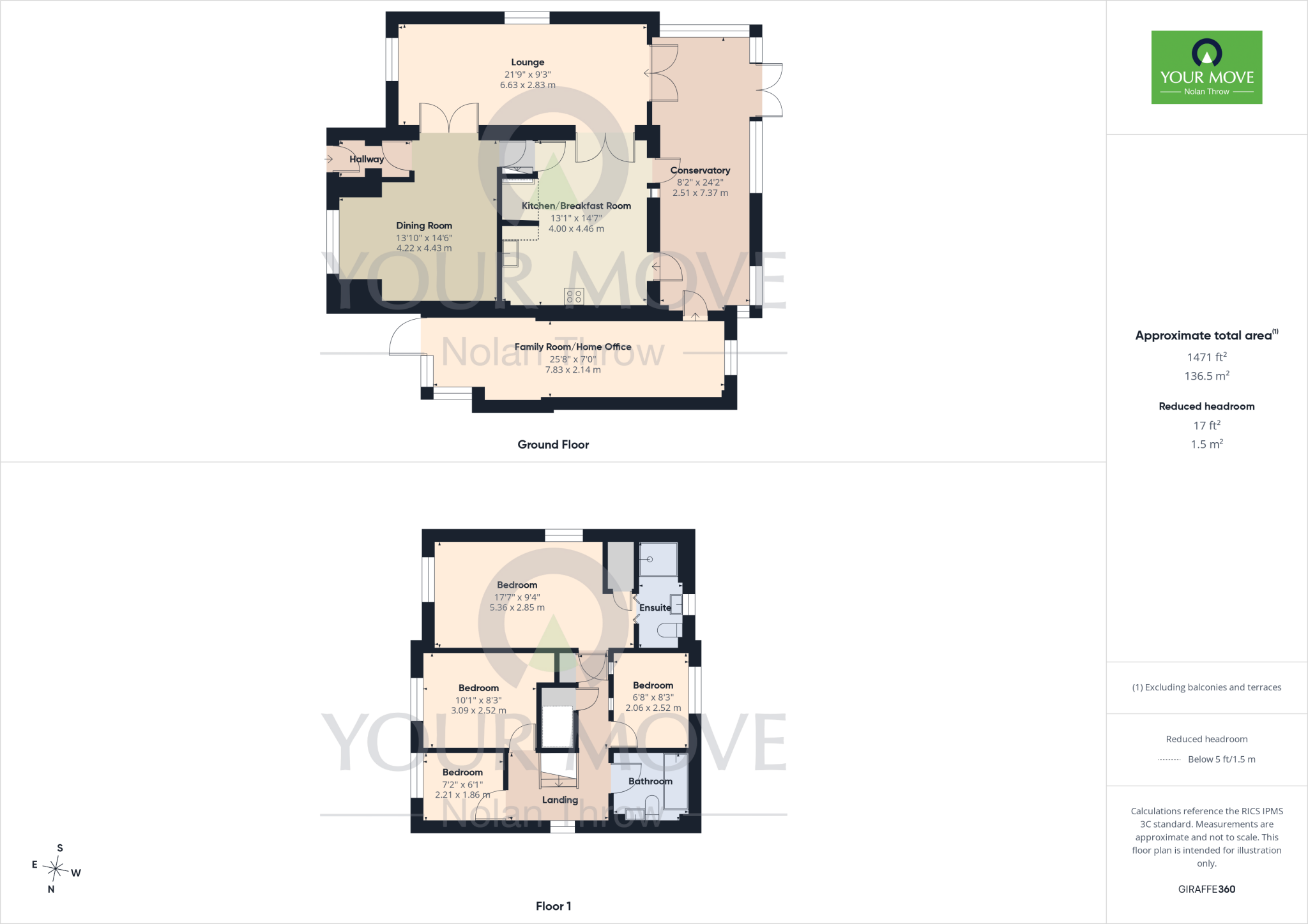 Raisins Field Close, Ecton Brook, Northampton, NN3 floorplan