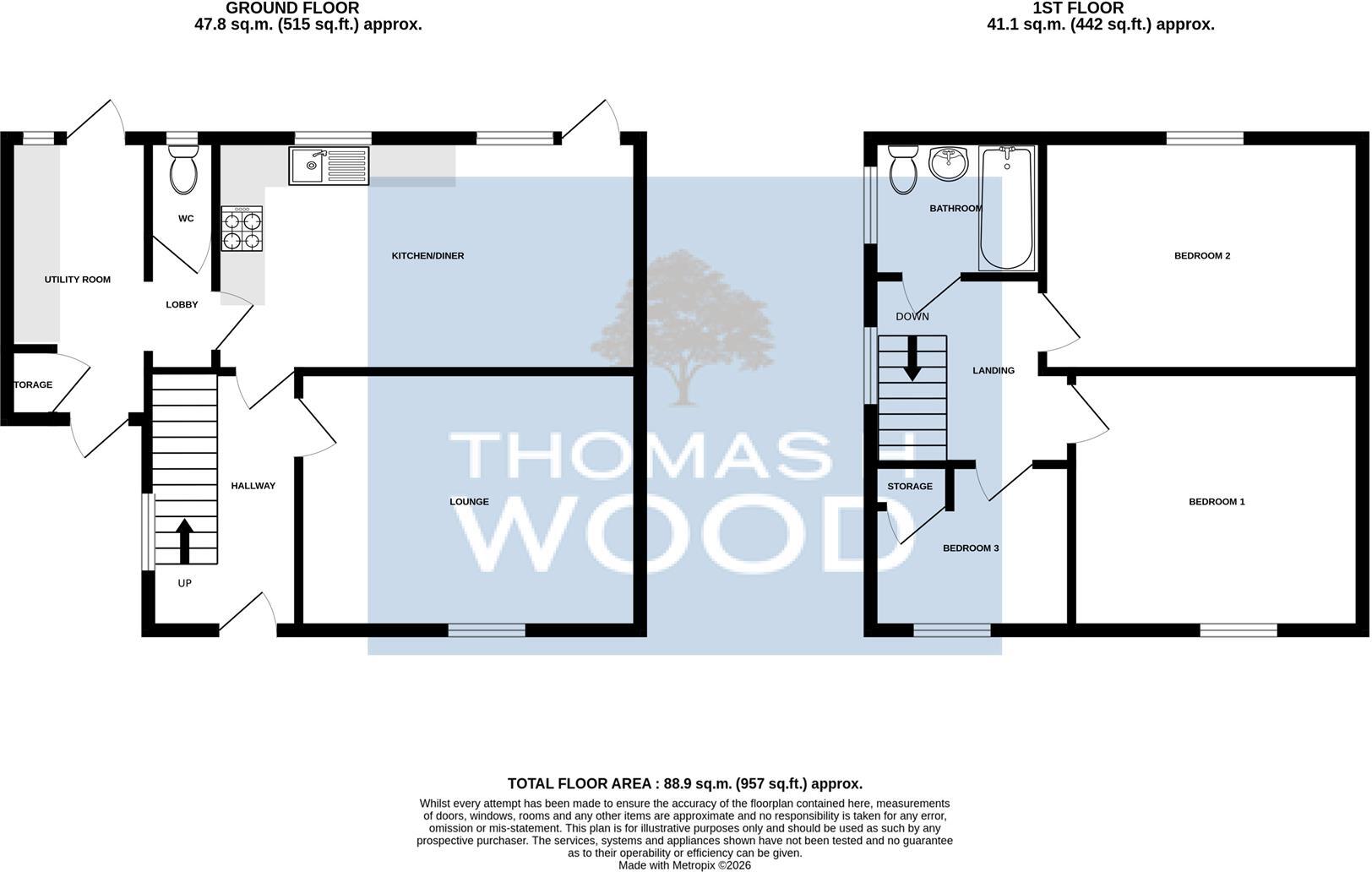 Amethyst Road, Fairwater, Cardiff floorplan