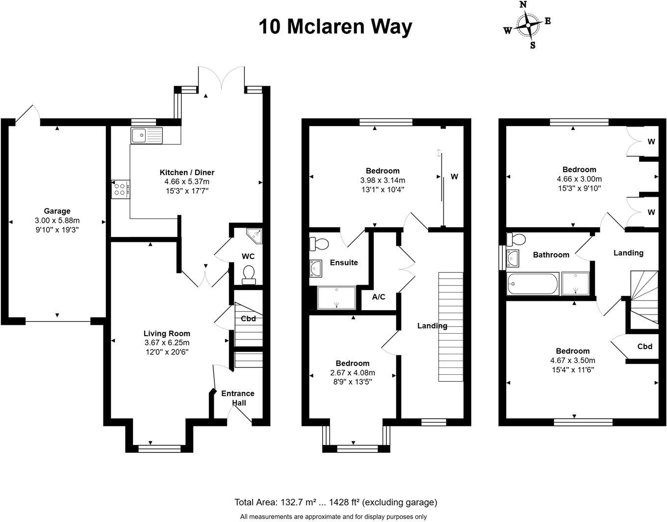 McLaren Way, Didcot, Oxfordshire, OX11 floorplan