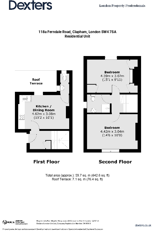 Ferndale Road, London, SW4 floorplan