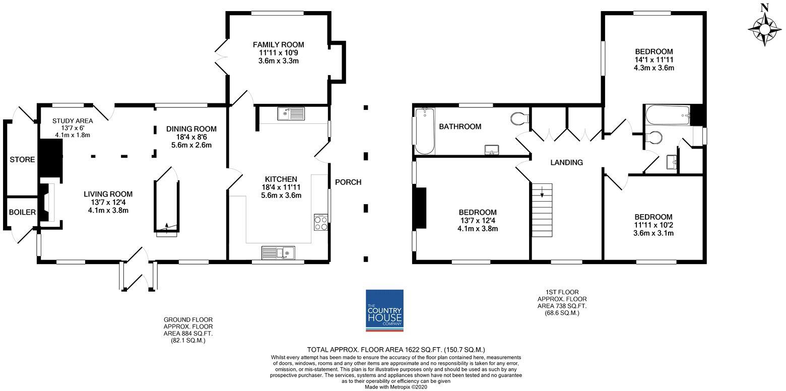 Farringdon, Hampshire, GU34 floorplan
