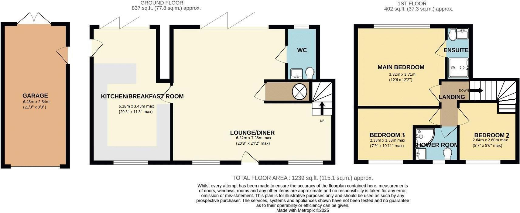 314, Barnett Hill, Worcester Road, Clent floorplan