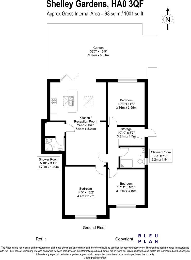 Shelley Gardens, North Wembley floorplan