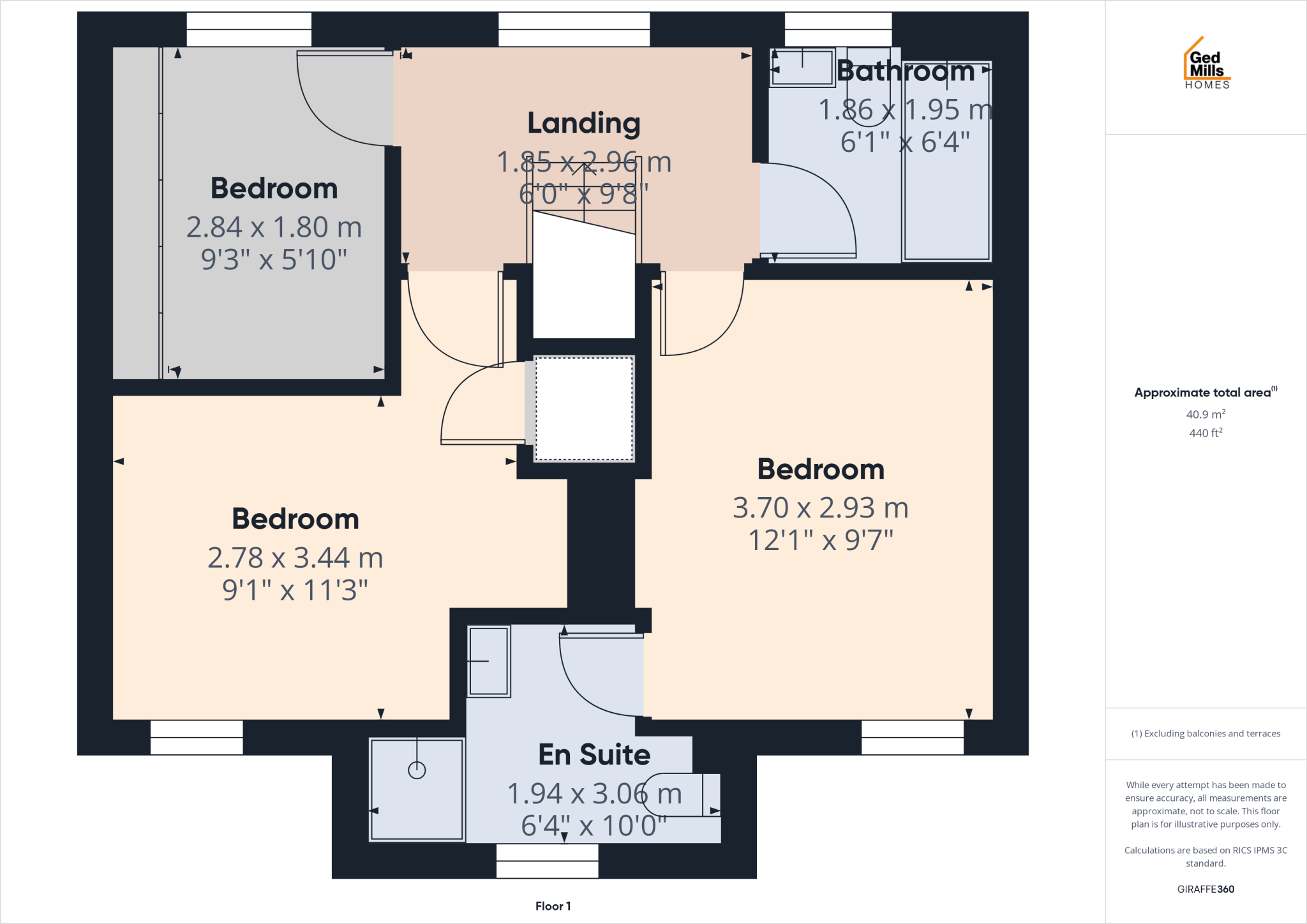 Greenfield Lane, Newton floorplan