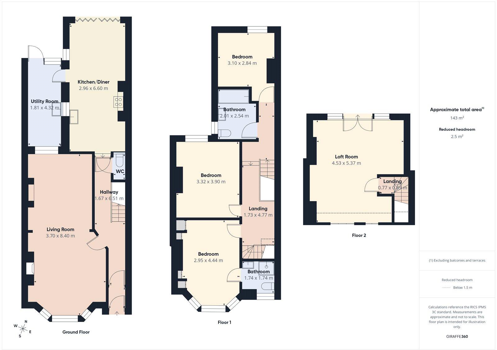 Kensington Park Road, Bristol, BS4 floorplan