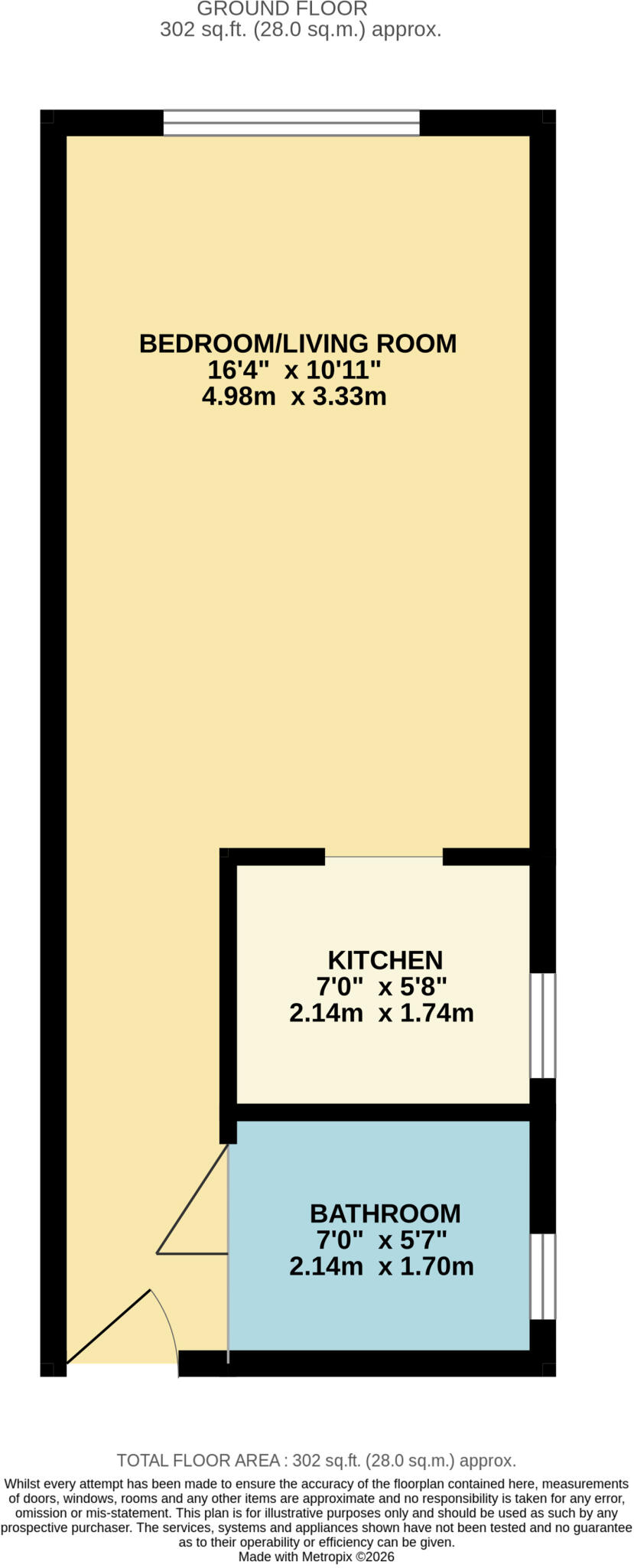 Melbourne Road, Bournemouth floorplan