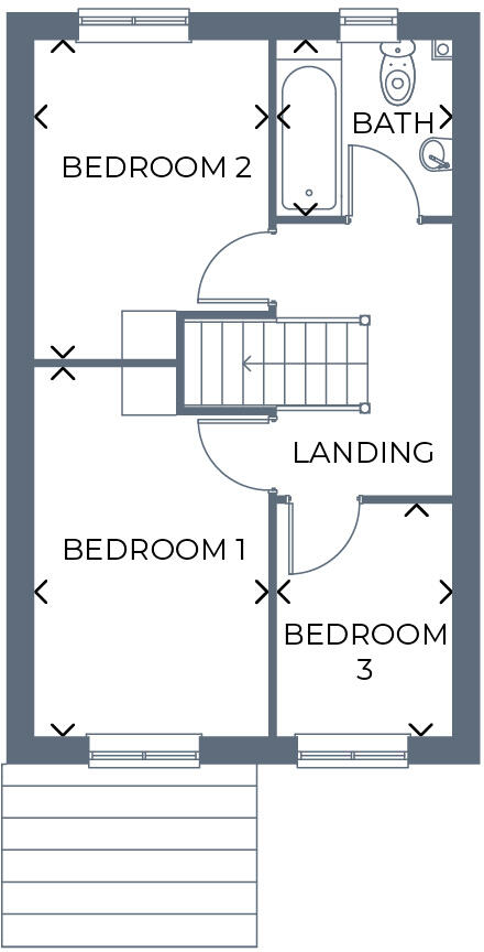Phoenix Avenue, Phoenix Park Way,
Scunthorpe, 
DN15 8NH floorplan