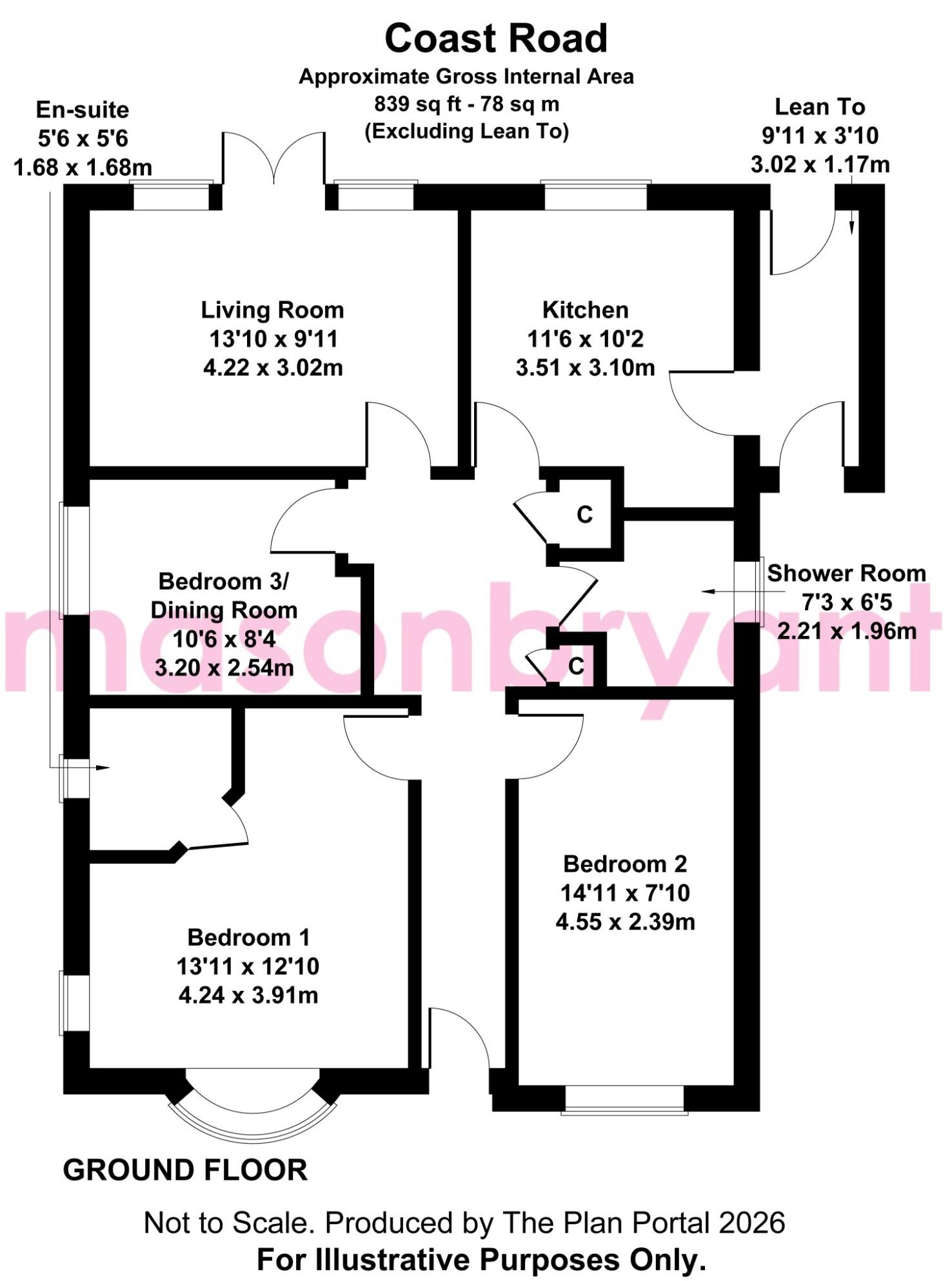 Coast Road, BN24 floorplan