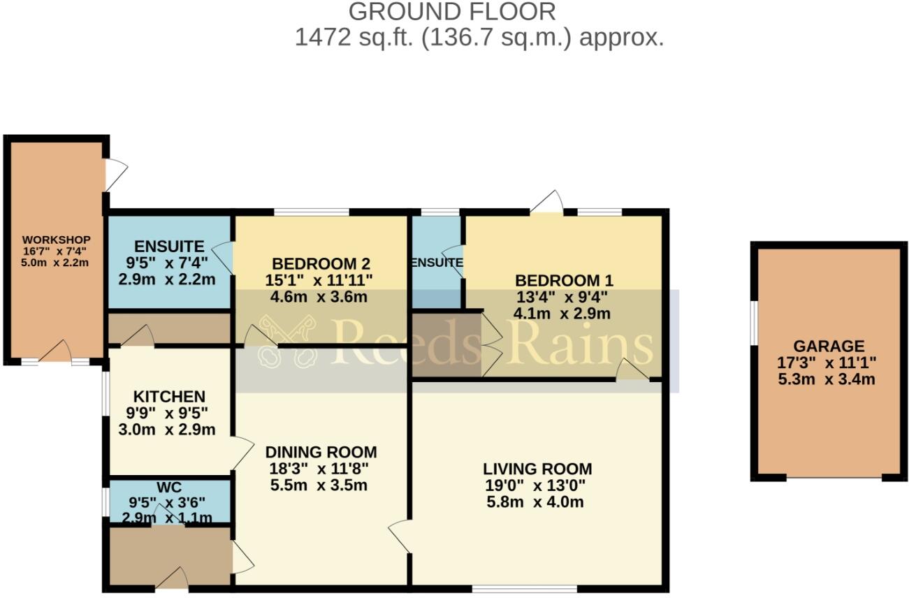 Sycamore Avenue, Evesham, Worcestershire, WR11 floorplan