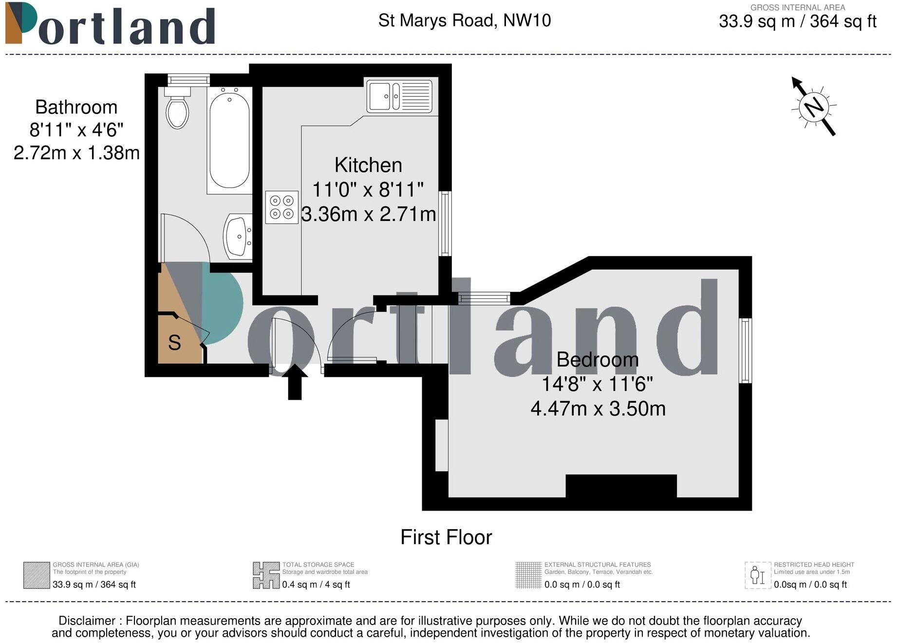 St. Marys Road, London, NW10 floorplan