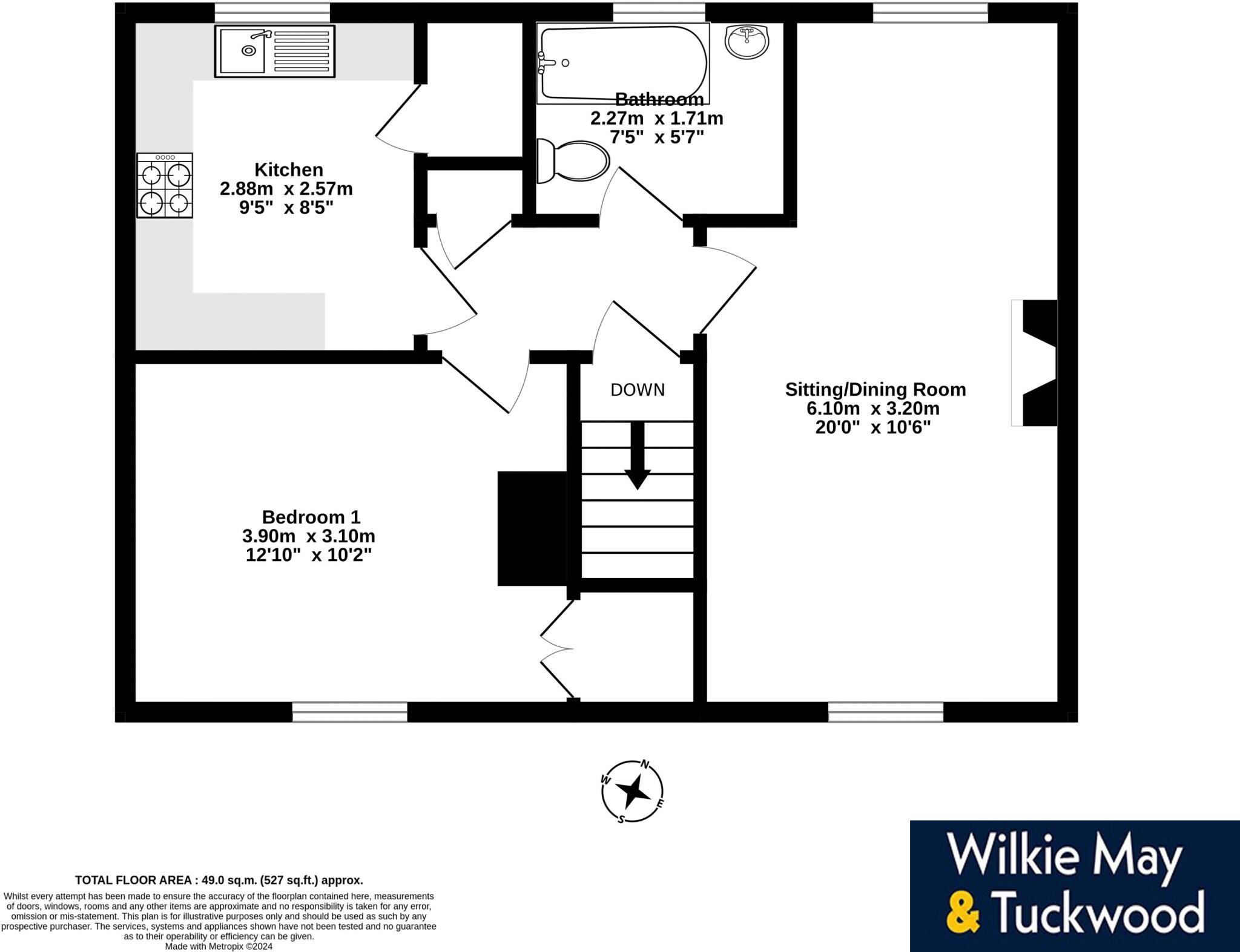 Canal Close, Wellington floorplan