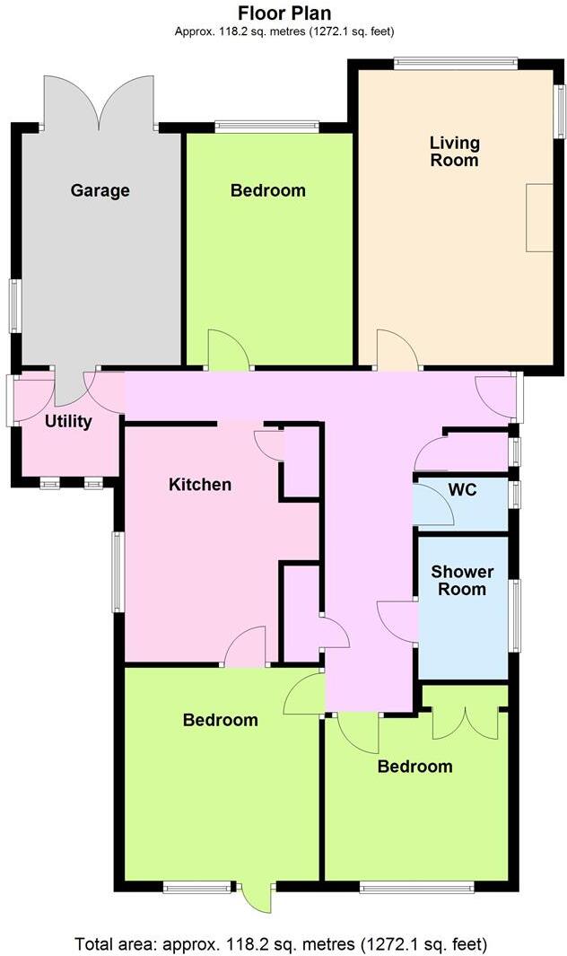 Exmoor Crescent, Worthing floorplan