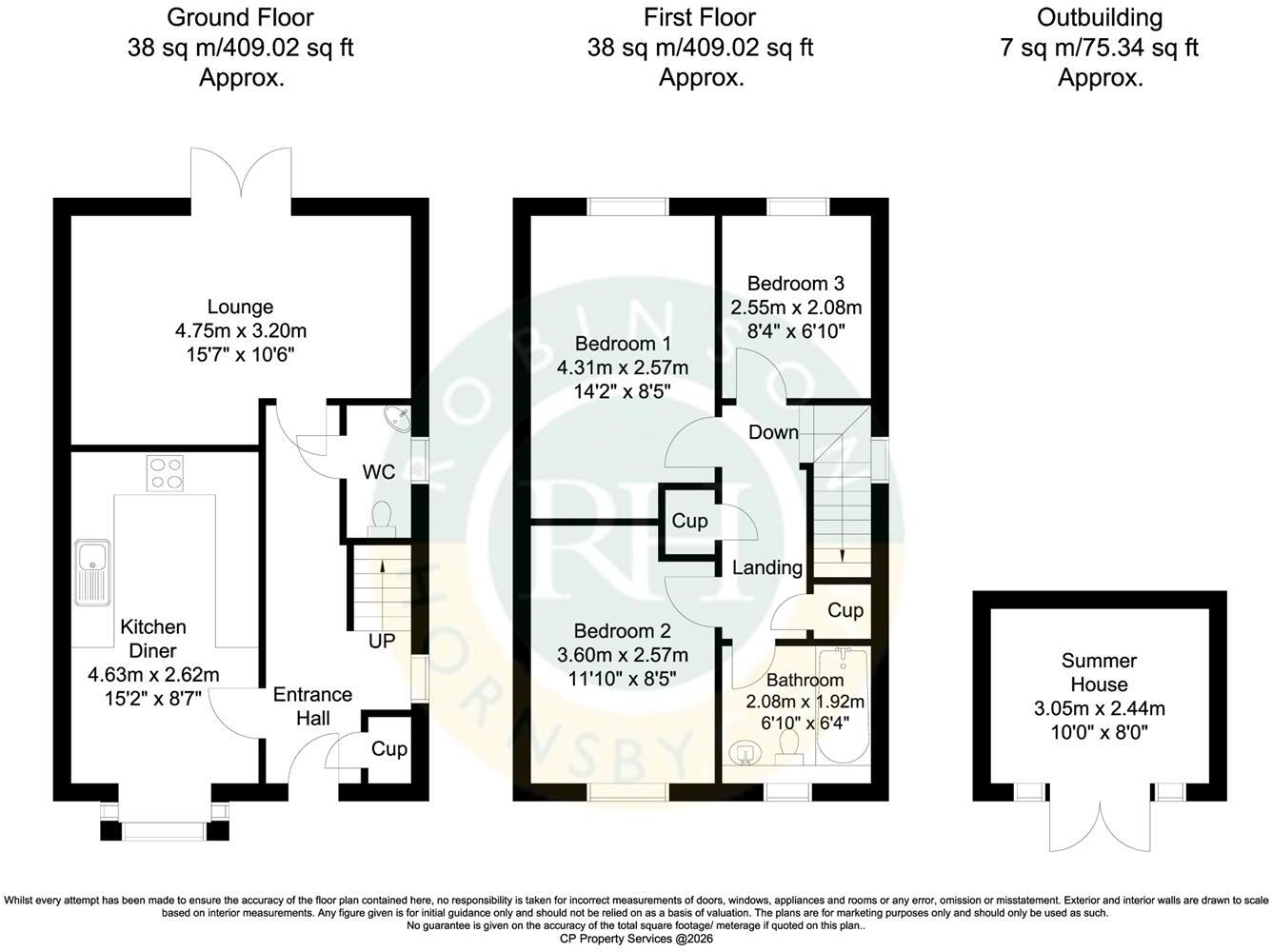 Archer Drive, Finningley, Doncaster floorplan