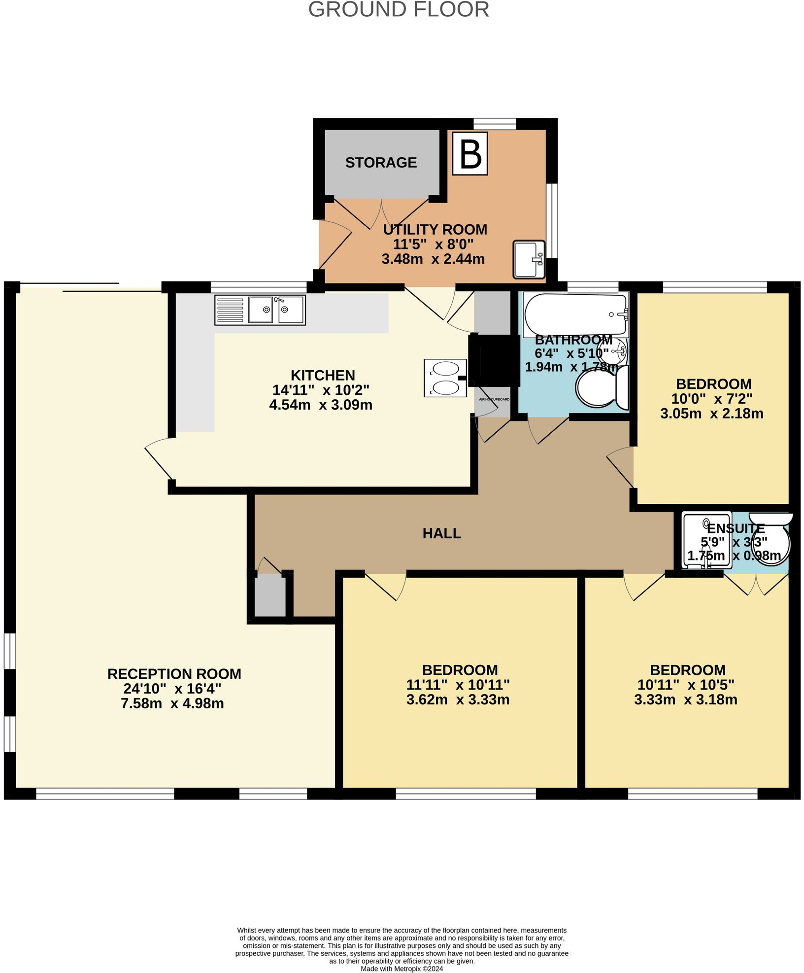Porchbrook Road, Rock, DY14 floorplan