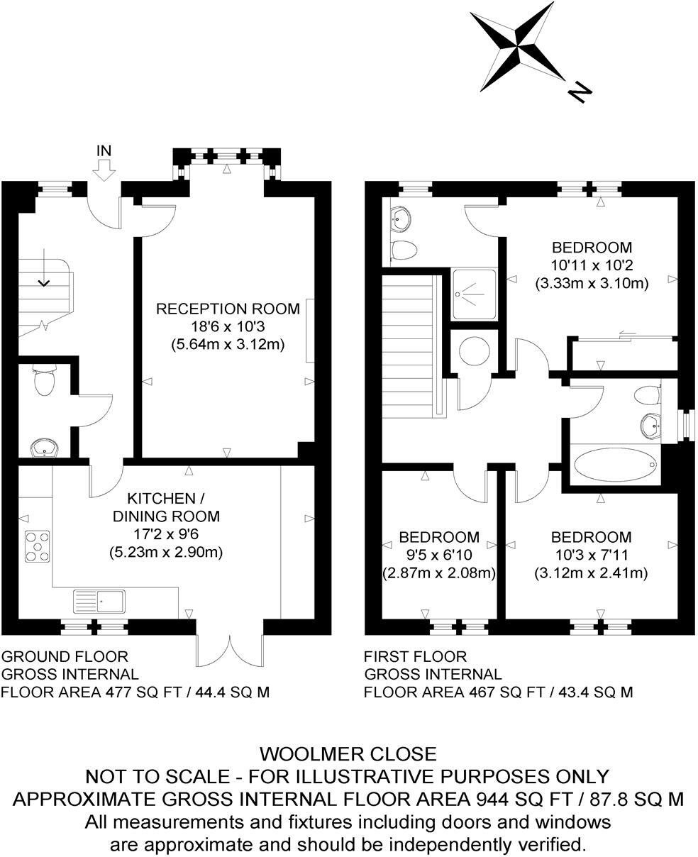 Woolmer Close, Canterbury floorplan