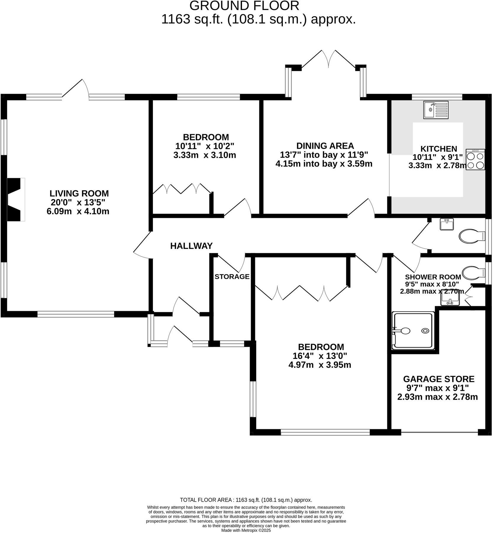 Larchway, Bramhall, SK7 floorplan