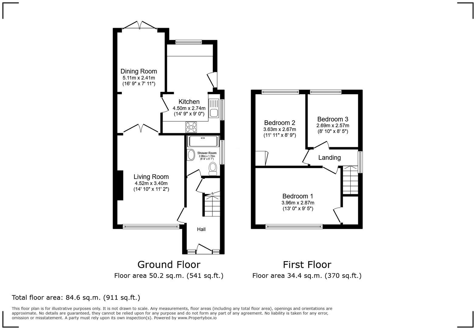Beaumont Road, Springbank, Cheltenham floorplan