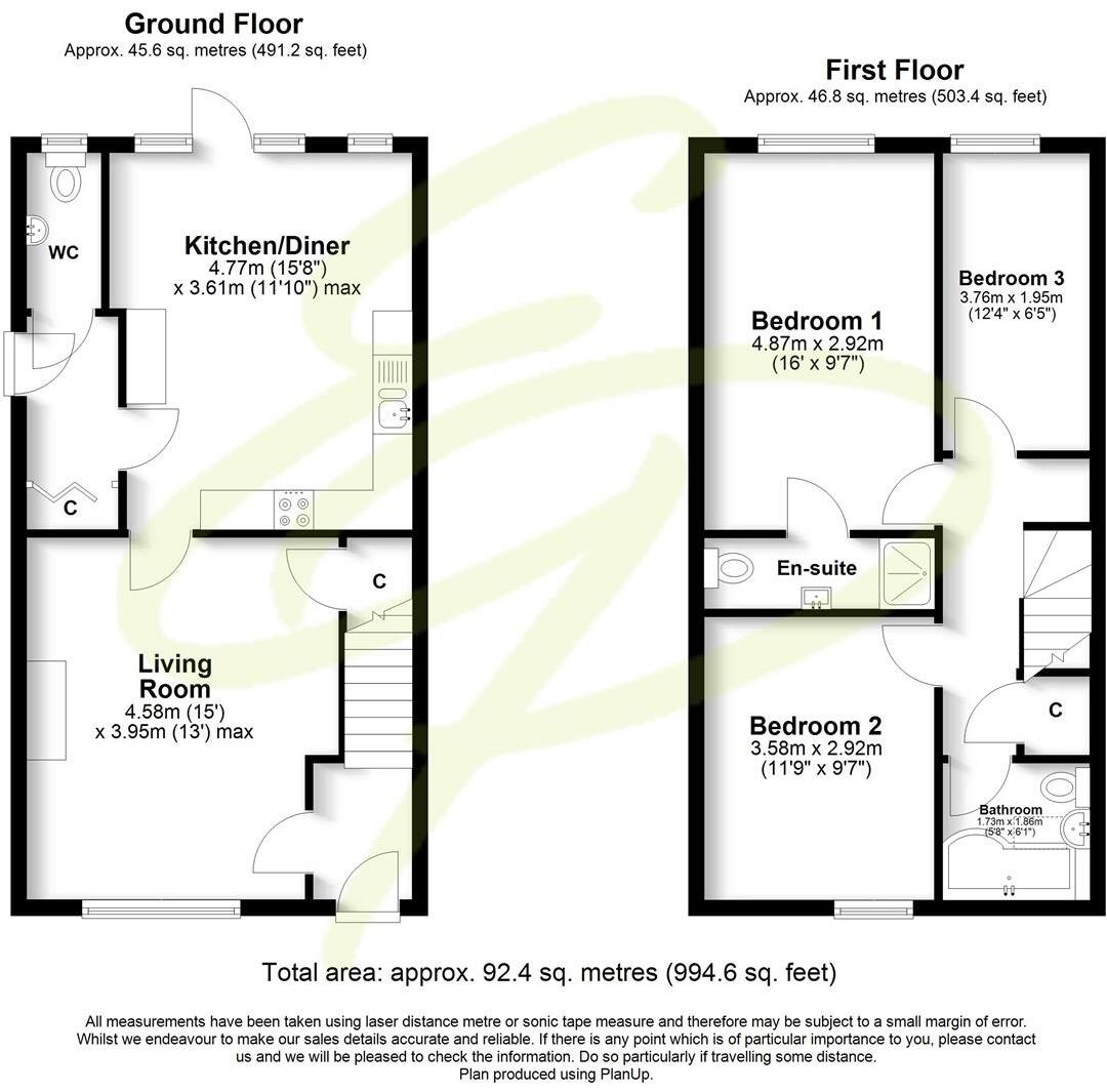 Beech Grove, Selby floorplan