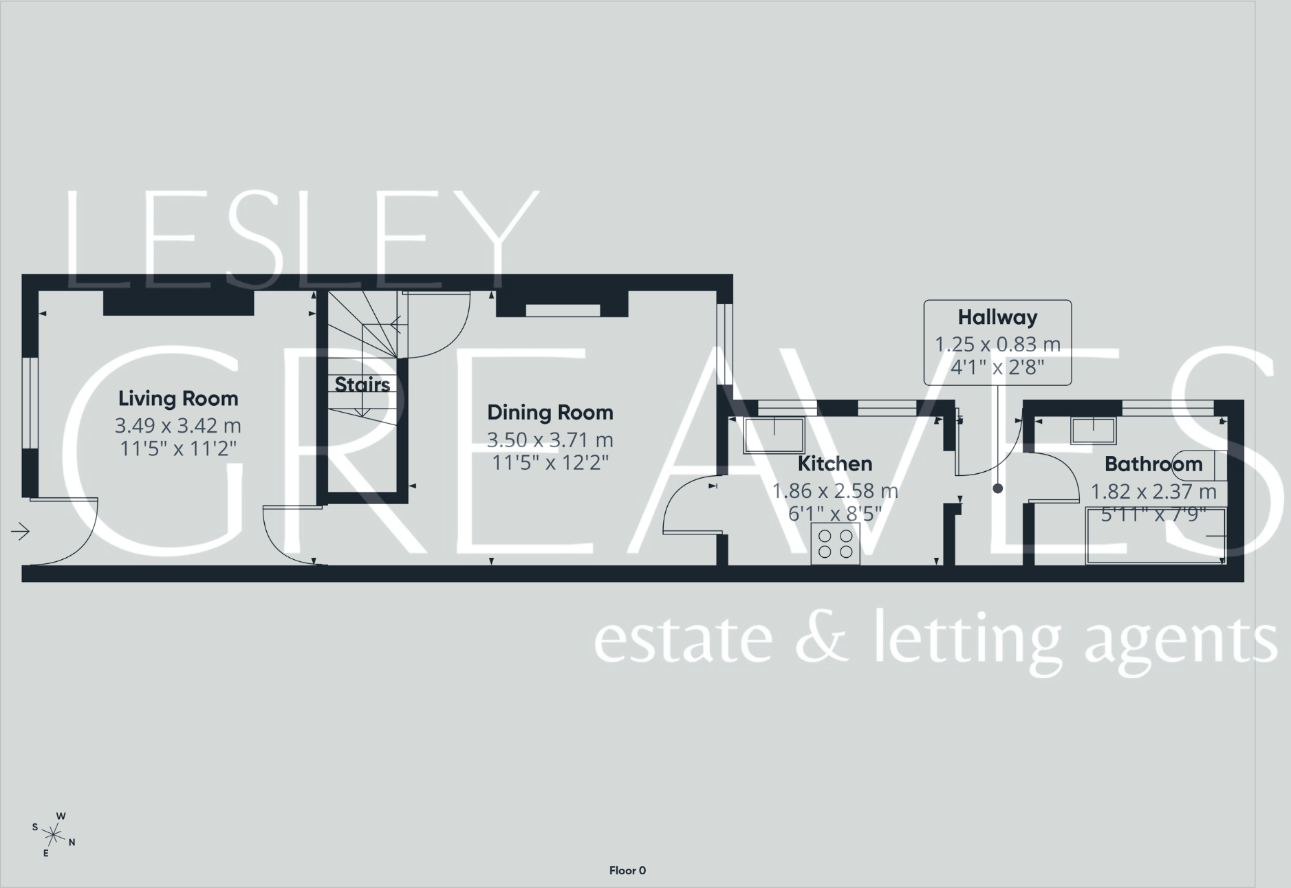 Chandos Avenue, Netherfield, Nottingham floorplan