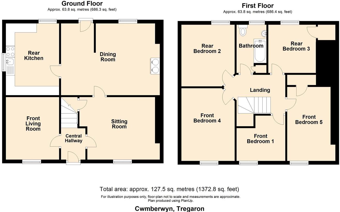 Tregaron floorplan