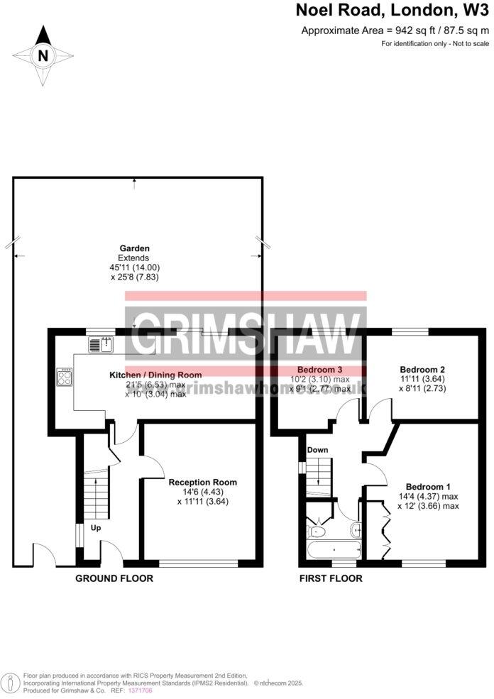 Noel Road, West Acton, W3 floorplan