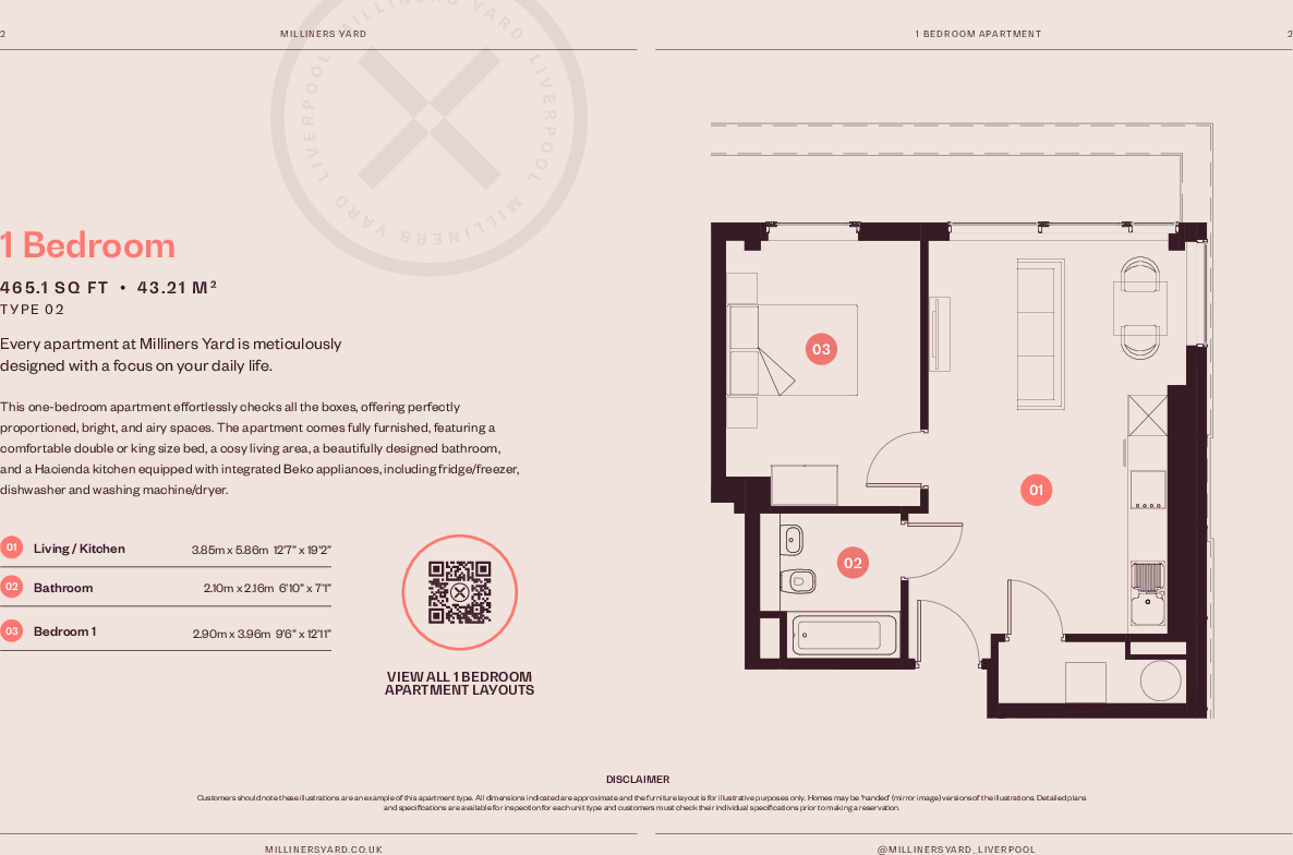 Milliners Yard, Stafford Street, Liverpool floorplan