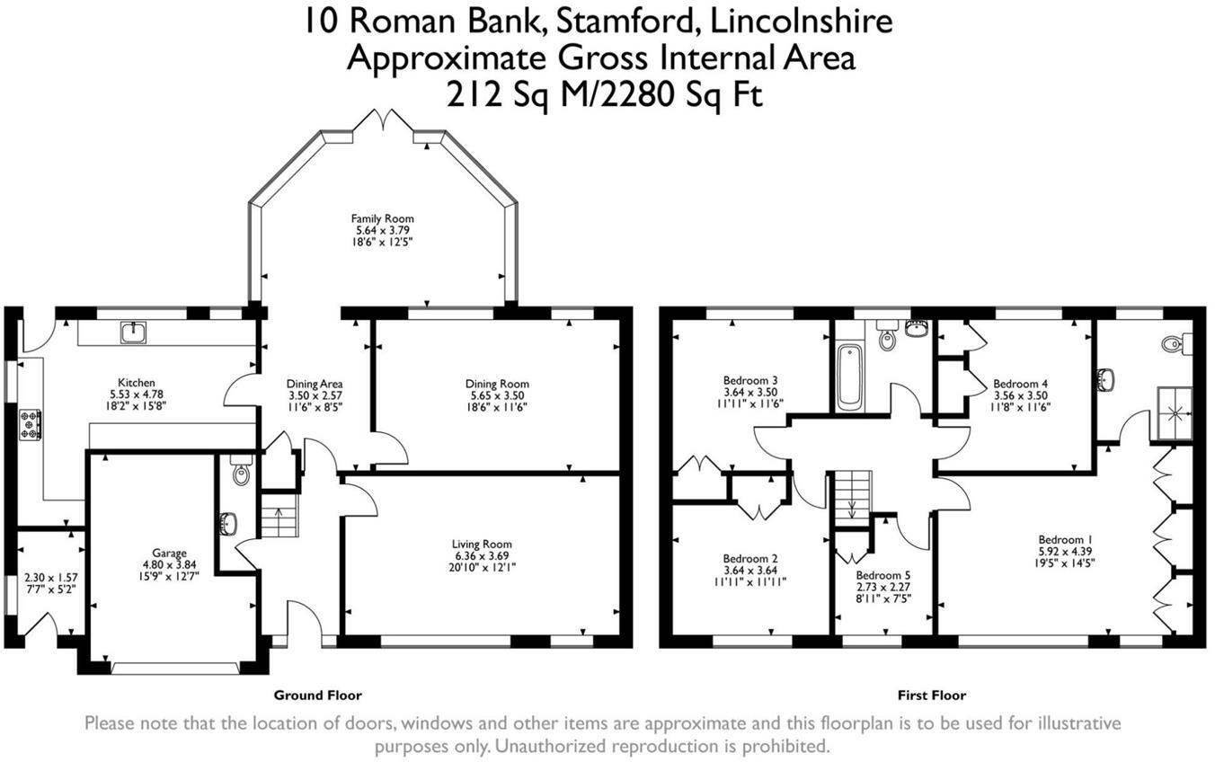 Roman Bank, Stamford floorplan