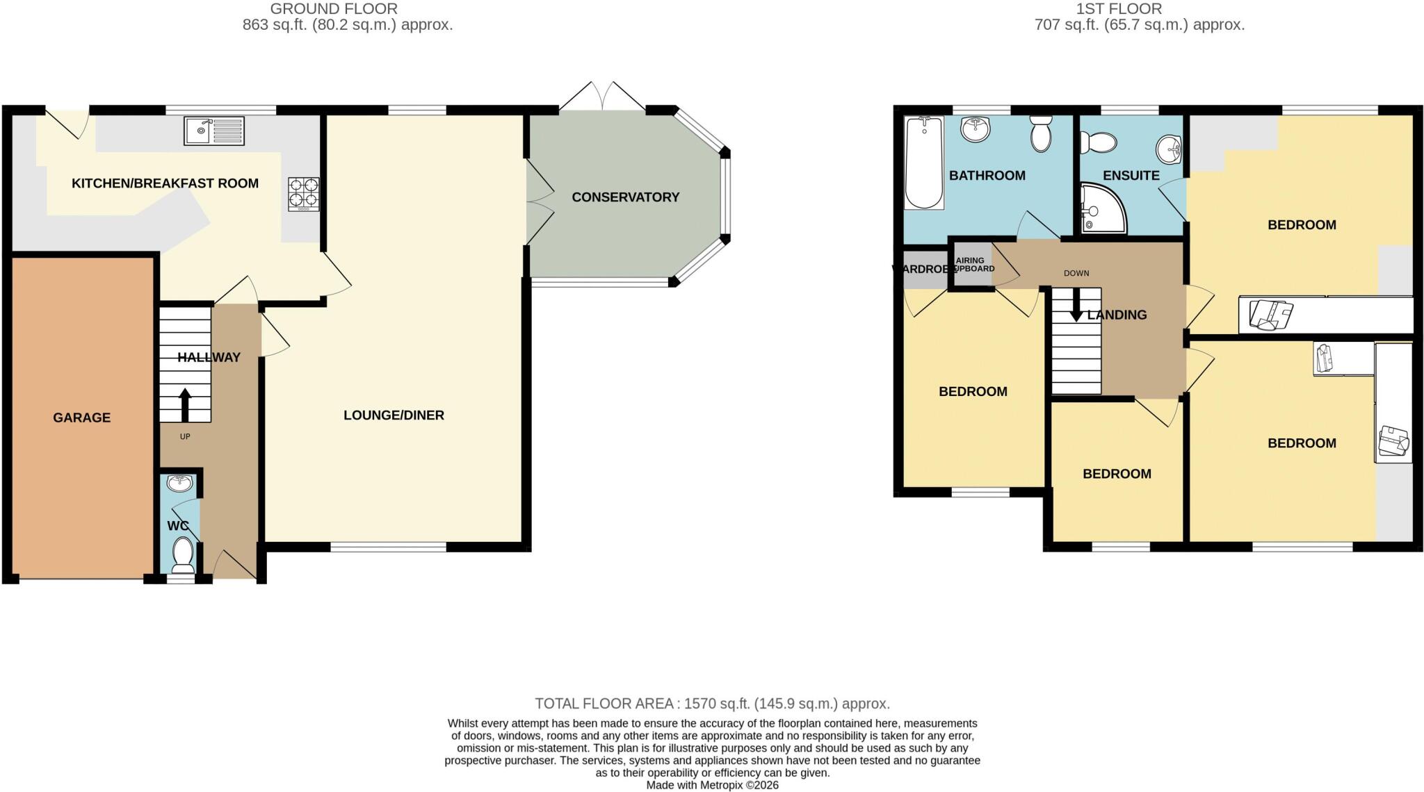Rubens Close, Marple Bridge floorplan