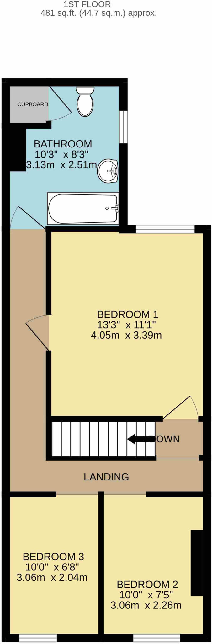 Hough Lane, Wombwell, Barnsley, S73 floorplan