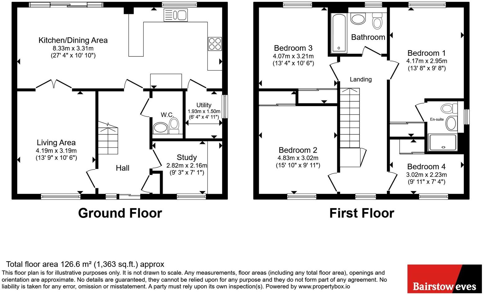 Throwster Drive, Sudbury, Suffolk, CO10 floorplan