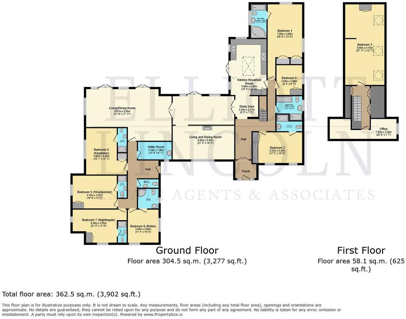 Langbridge, Newchurch floorplan