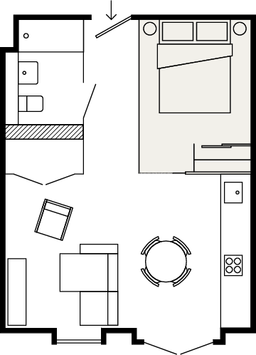 Kampus, Minshull Street, Manchester floorplan