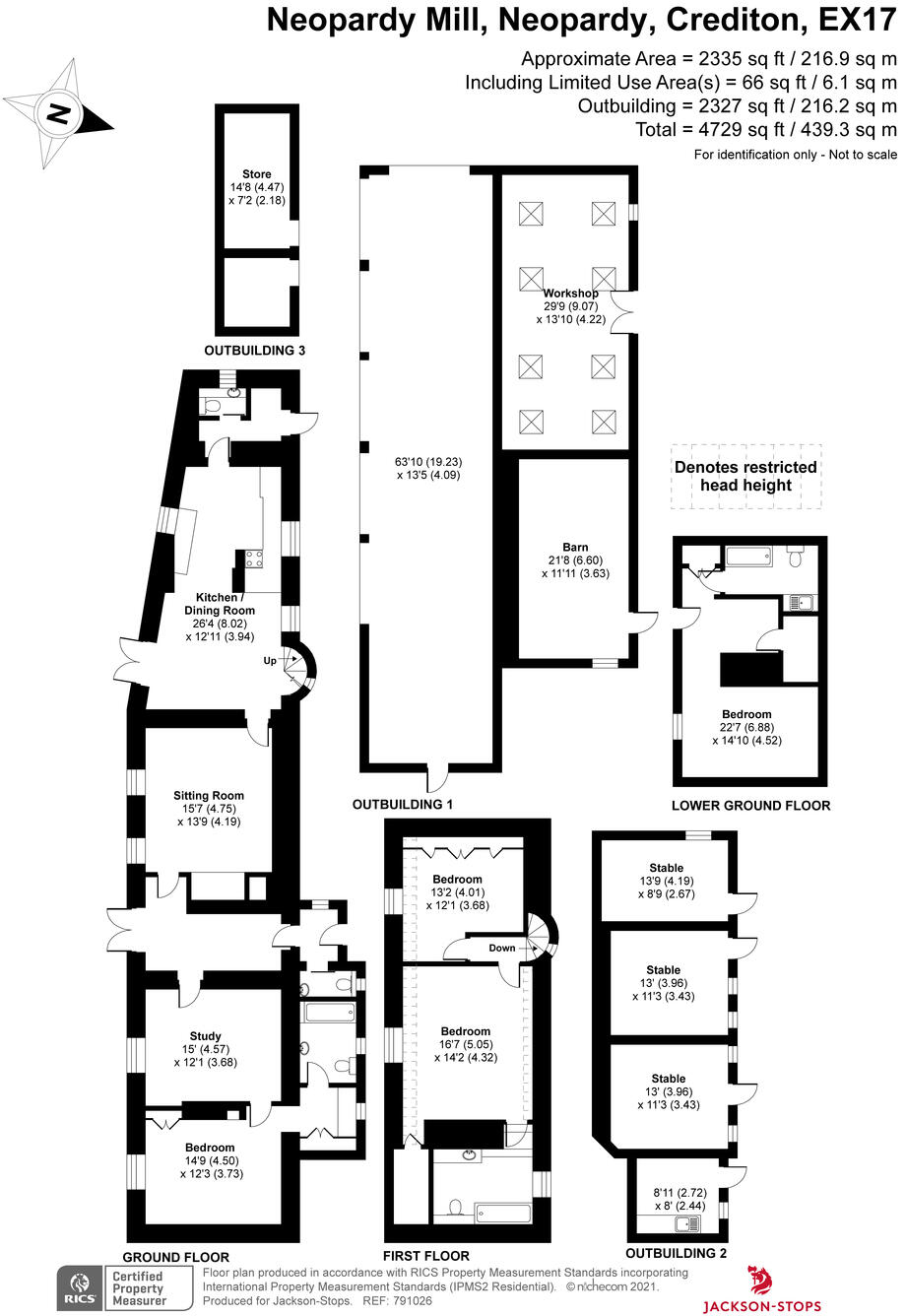 Neopardy, Crediton, Devon, EX17 floorplan