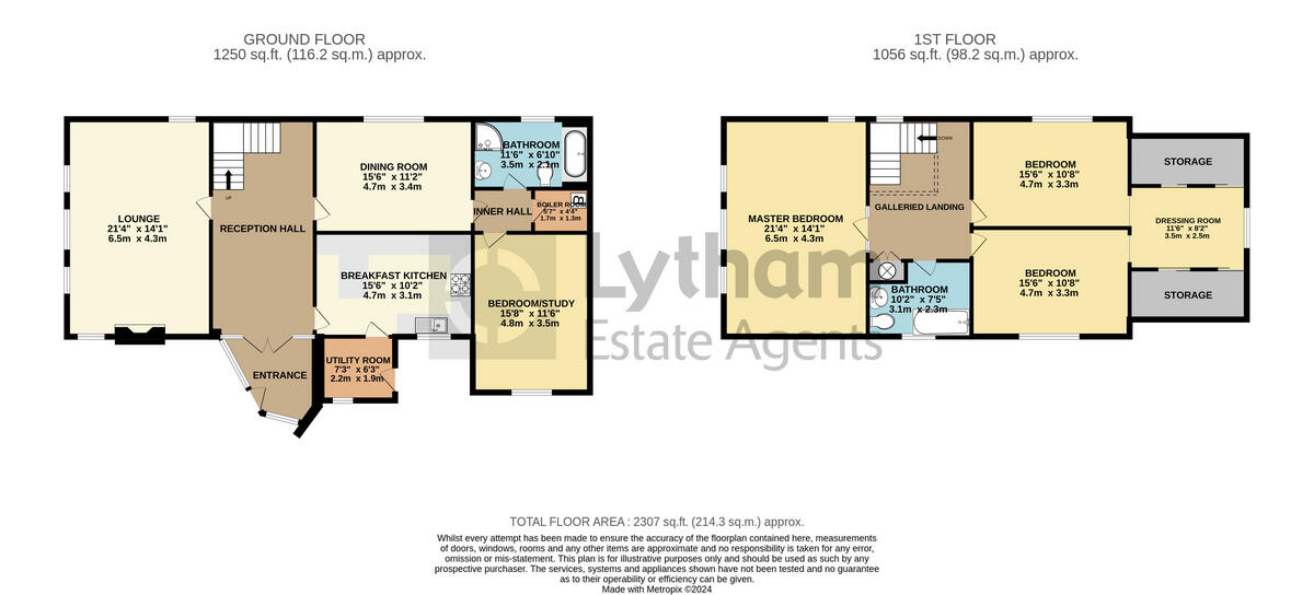 Leach Lane, St Annes, FY8 floorplan