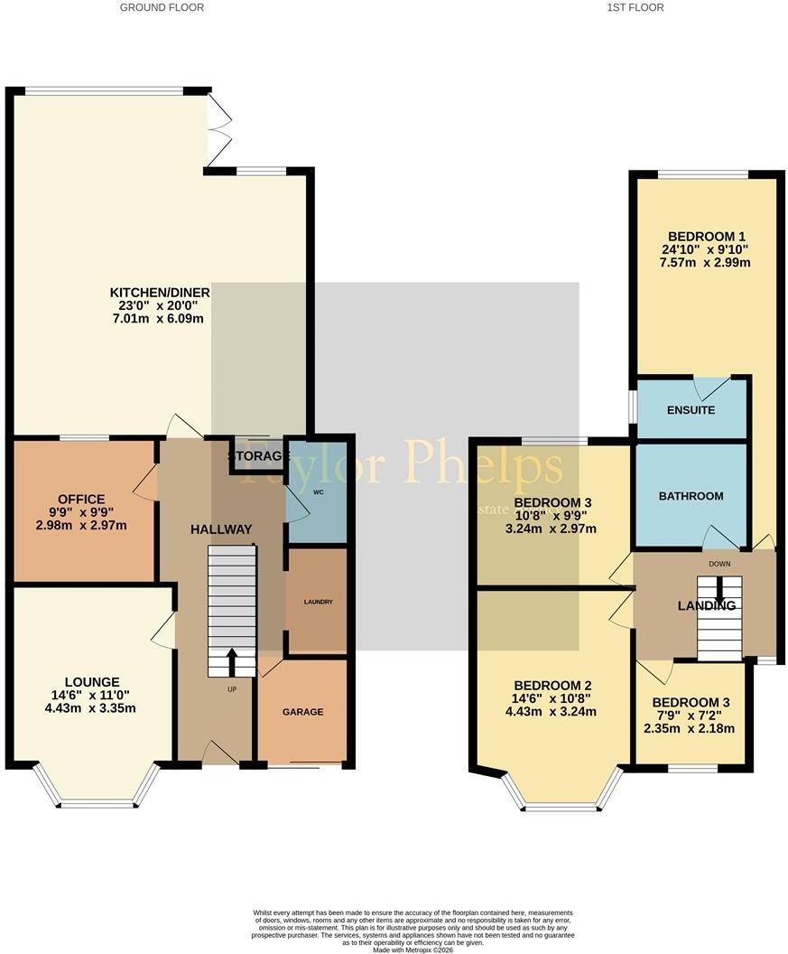 Elgin Road, Cheshunt  - Chain Free - Extended Home floorplan