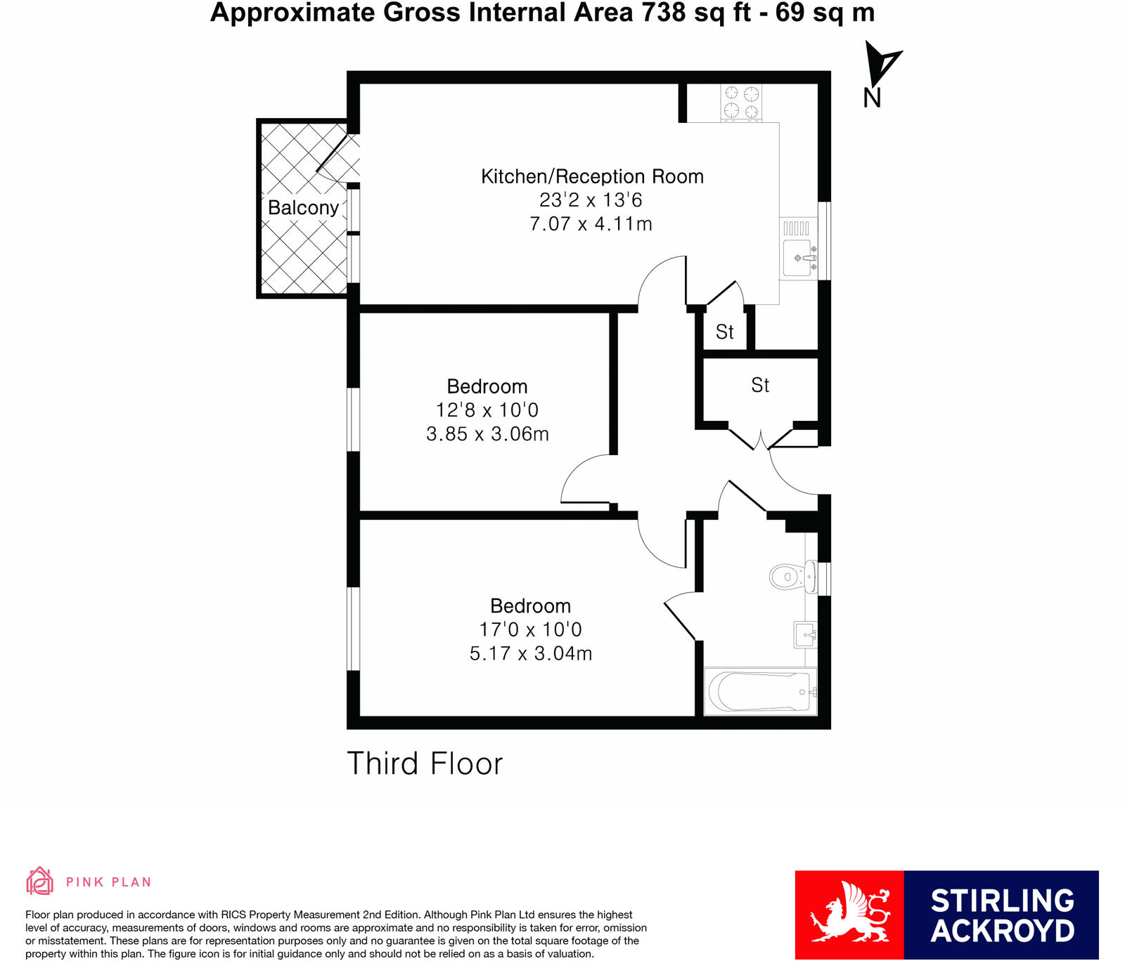 Dunn Street, London, E8 floorplan