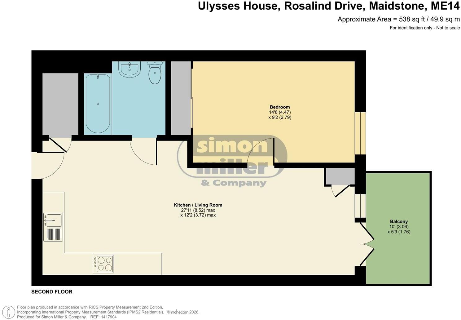Rosalind Drive, Maidstone floorplan