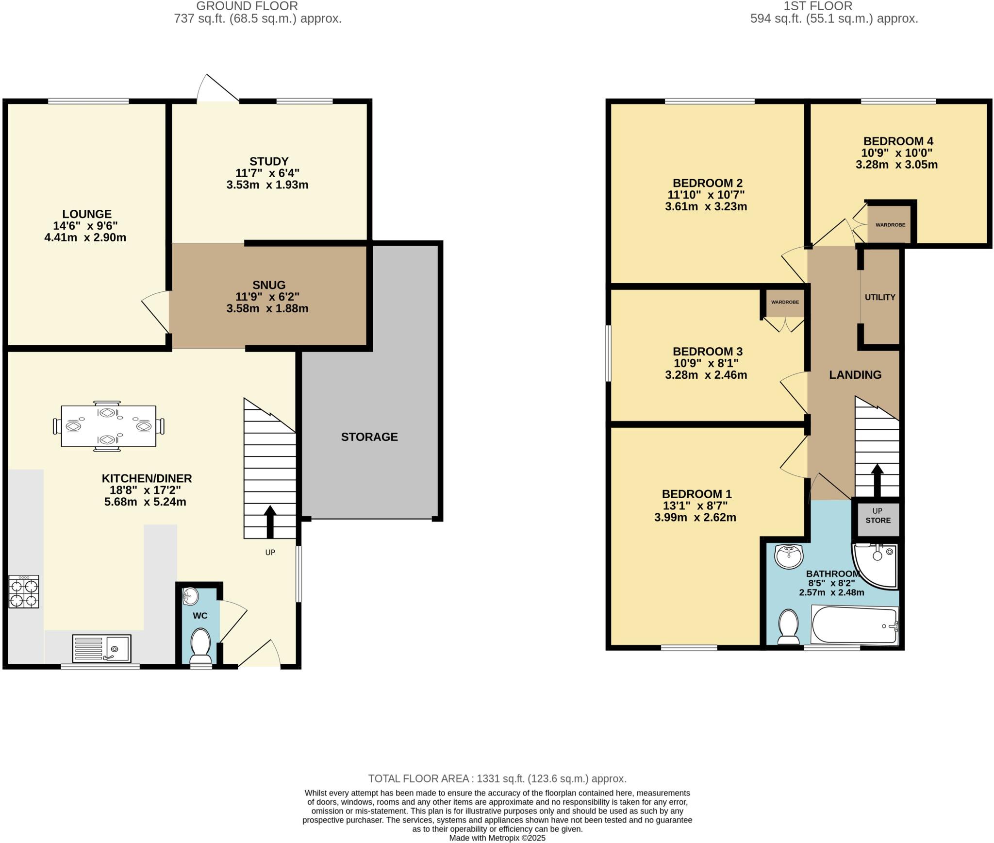 Layham Drive, Luton, Bedfordshire, LU2 floorplan