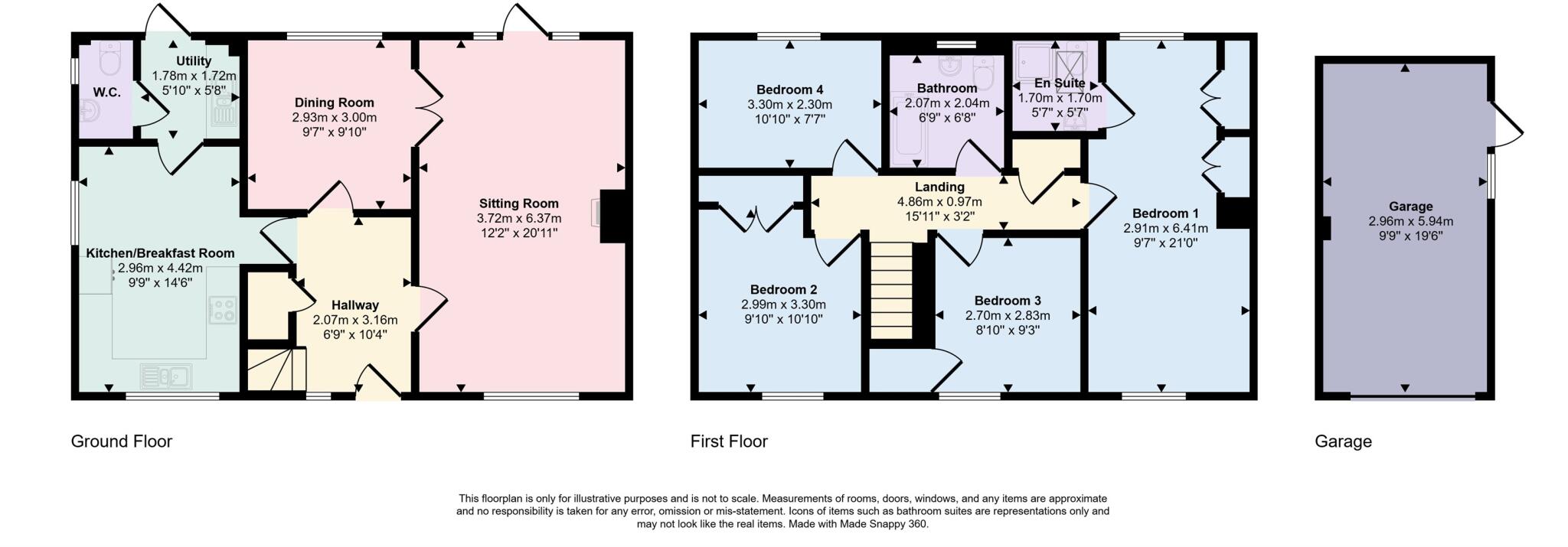 Blandford St Mary floorplan