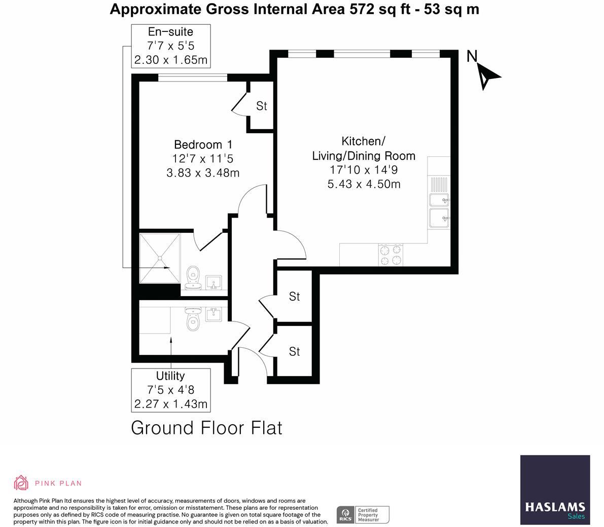 Louden Square, Earley, Reading, RG6 floorplan
