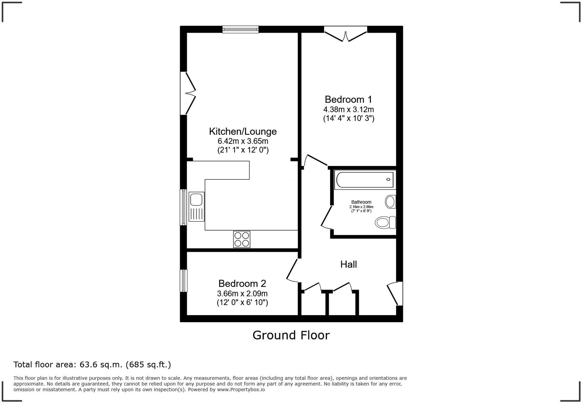 Rhodfa Crughywel, St. Mellons, CF3 floorplan
