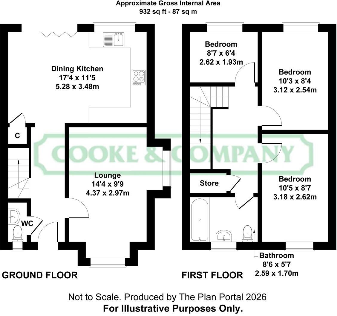 Hazelfield Gardens, Lowton, Warrington floorplan