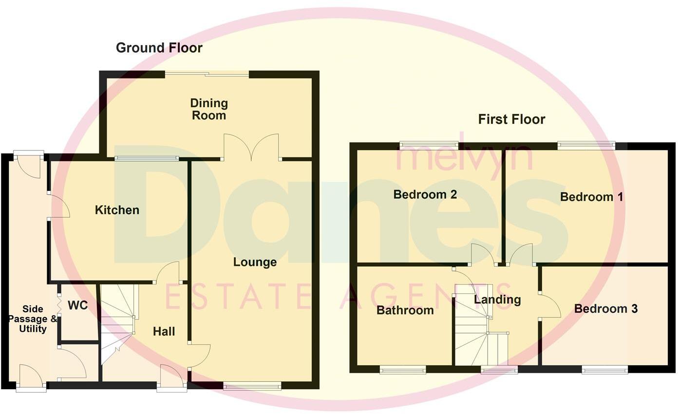 Park Croft, Hollywood floorplan