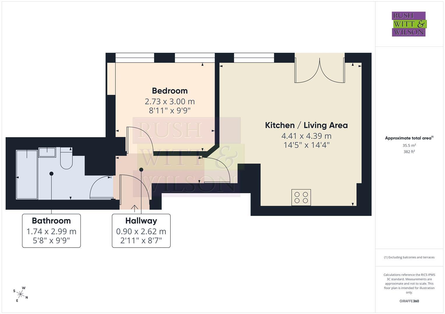 Nelson Road, Hastings floorplan